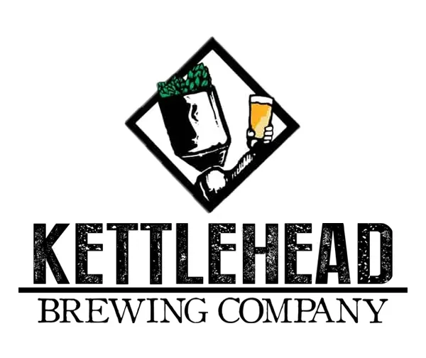 Logo from Kettlehead Brewing Company stacked vertically