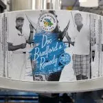 custom ipa label on machine to be applied to cans