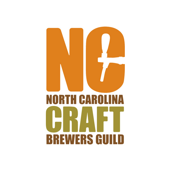 The stacked verson of the North Carolina Craft Brewers Guild Logo